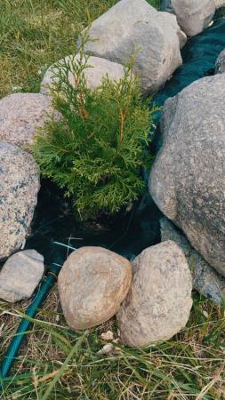 Садовый геотекстиль